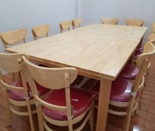 Thu hút khách hàng với bộ bàn ghế gỗ quán ăn cực đẹp - Lệ Sài Gòn